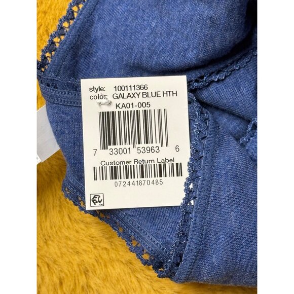 Charter Club Womens Everyday Cotton Bikini Underwear, Galaxy Blue, Size XXL, NWT - Picture 4 of 4